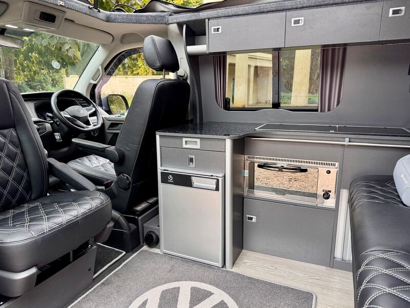 Luxury campervan interior
